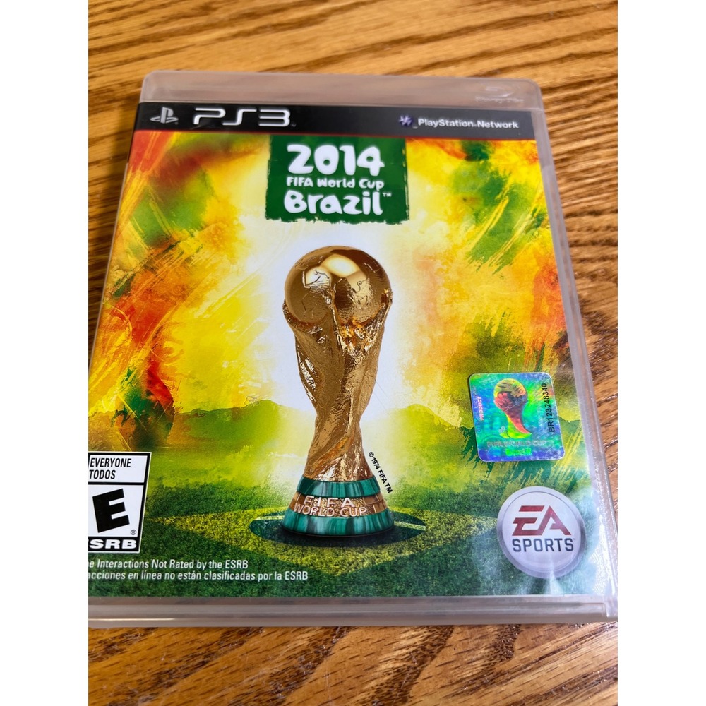 2014 FIFA World Cup Brazil Sony PlayStation 3 PS3 EA Sports Soccer Game CIB